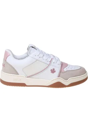 Dsquared2 Sneakers in pelle e camoscio e rosa