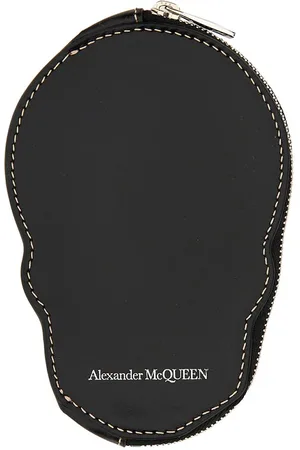 Alexander McQueen Porta carte con teschio