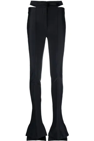 MUGLER Pantaloni elasticizzati a zampa