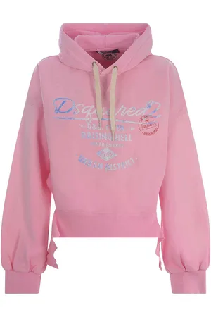 Dsquared2 Felpa con cappuccio in cotone