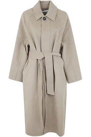 Ami Cappotto lungo con cintura