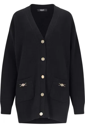 VERSACE Cardigan con logo