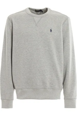 Ralph Lauren Felpa grigia in misto cotone