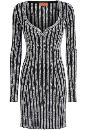 Missoni Vestito a righe verticali