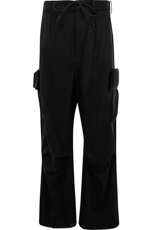 Y-3 Pantaloni cargo con polsini