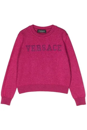 VERSACE Maglia versace per bambina lurex