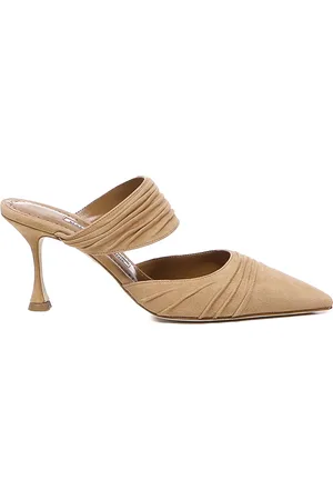 Manolo Blahnik Sabot Circeamu in camoscio