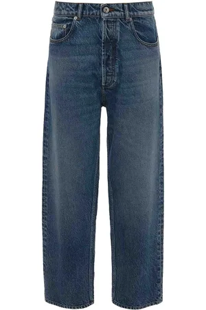 J.W.Anderson J. W. Anderson Jeans cropped a gamba dritta