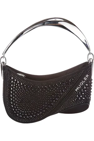 MUGLER Borsa con cristalli