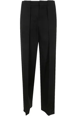 Balmain Pantaloni Pil con piega