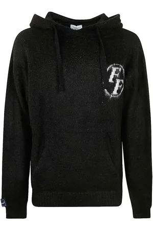 Family First Maglione con cappuccio monogramma