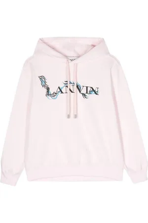 Lanvin Felpa Con Cappuccio Classica Stampata
