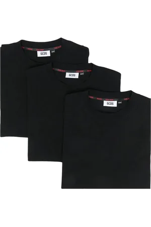 GCDS T-shirt in cotone in confezione da tre