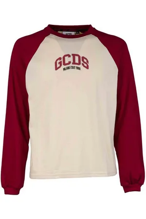 GCDS T-shirt a maniche lunghe con logo