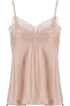 ANIYE BY Top in pizzo rosa Sory