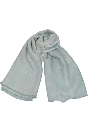 Blugirl Sciarpa Foulard In Jacquard Con Logo