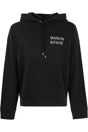 Maison Kitsuné Felpa con cappuccio oversize Waterfall