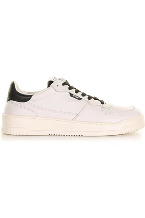 Ed Parrish Sneaker Eddy In Pelle Bianca