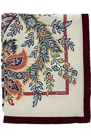 Etro Stola Boheme In Seta E Velluto