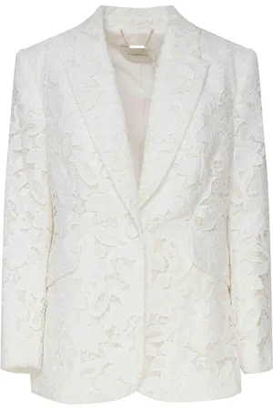 ZIMMERMANN Giacca in pizzo Natura