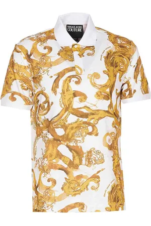 VERSACE Polo couture acquerello