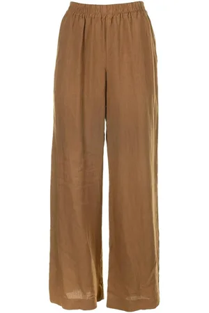 ELEVENTY Pantalone A Vita Alta In Lino