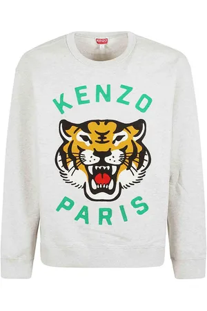 Kenzo Felpa oversize con stemma Lucky Tiger