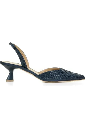 Chantal B Décolleté Slingback In Raso