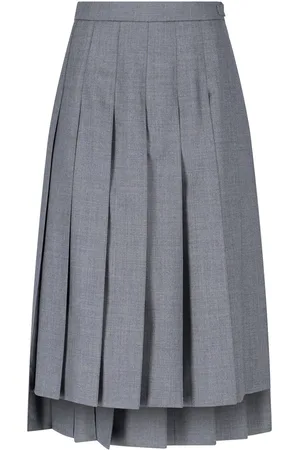 Thom Browne Gonna a pieghe