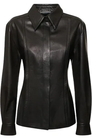Alberta Ferretti Camicia in pelle