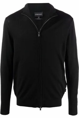 Emporio Armani Cardigan in lana con zip