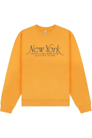 Sporty & Rich Ny 94 Girocollo Sbiadito Navy