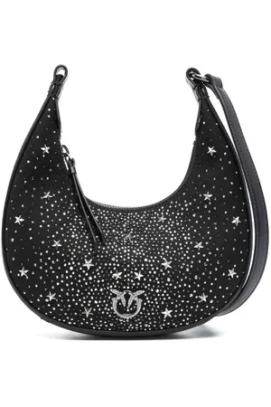 Pinko Borsa Brioche Hobo Mini Full Strass