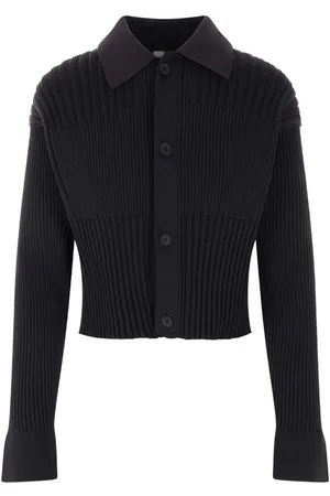 CFCL Cardigan camicia corto scanalato