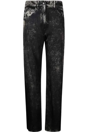 Acne Studios Pantaloni ampi in viscosa effetto