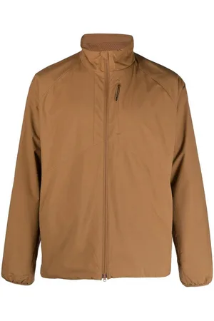 Snow Peak Giacca a collo alto marrone caramello