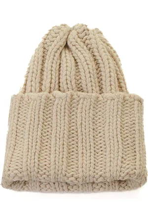 INVERNI Berretto In Cashmere Vaniglia