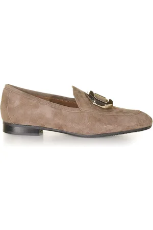 Evaluna Mocassino in camoscio Beige