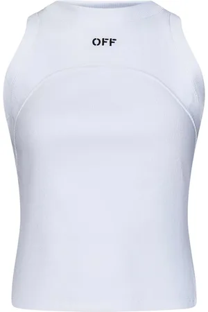 OFF-WHITE Canotta in cotone elasticizzato