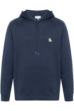 Maison Kitsuné Felpa con cappuccio in cotone Chillax Fox