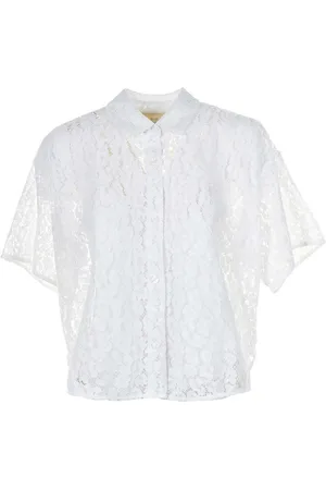 Michael Kors Camicia In Pizzo Cordonato
