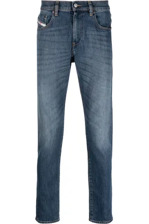 Diesel Jeans slavati con logo