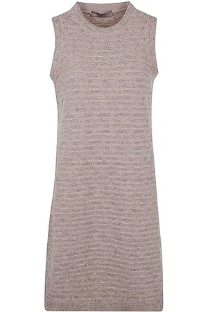 D.EXTERIOR Vestito in cristallo con motivo