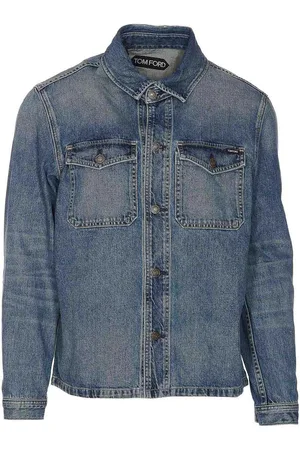 Tom Ford Giacca in denim con bottoni