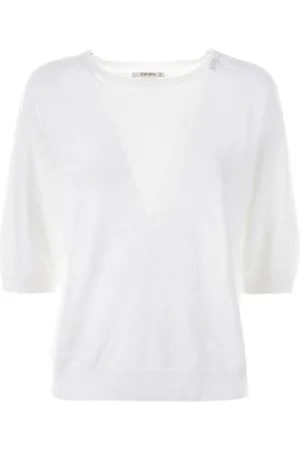 KANGRA CASHMERE T-Shirt Bianca