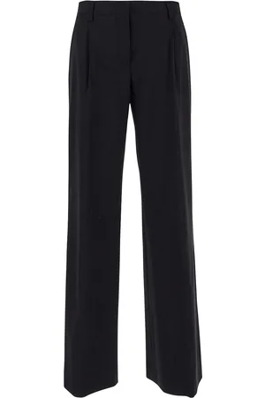 LARDINI Pantaloni a gamba larga in lana