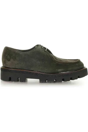 Neil Barrett Mocassino in camoscio Verde