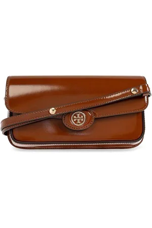 Tory Burch Borsa a spalla Robinson Spazzolato E/W