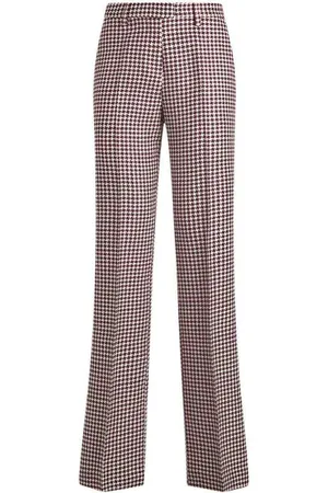 Etro Pantaloni fantasia pied de poule