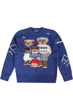 Ralph Lauren Ls Cn Bear-Maglione-Pullover
